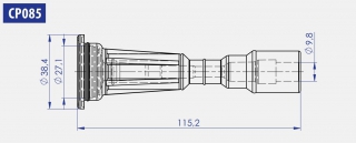 Наконечник катушки зажигания CP085 (TESLA)